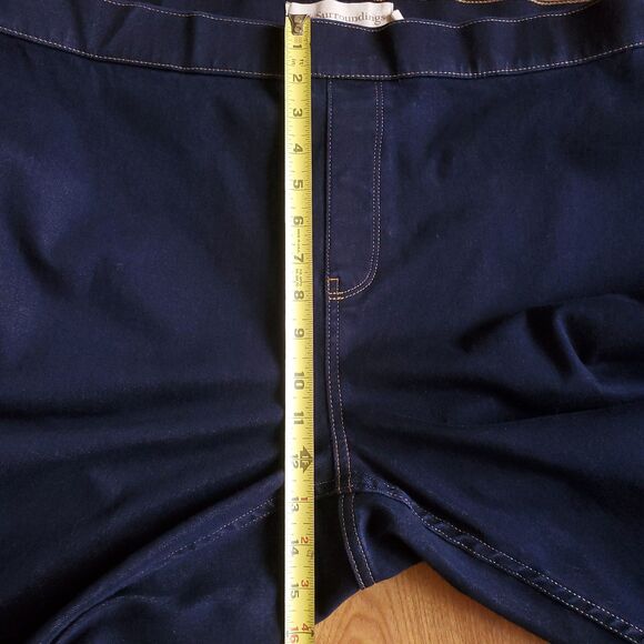 Soft Surroundings Pull On Jegging Jeans Size 2X Dark Blue Stretch Denim 5FY36 - Picture 10 of 12